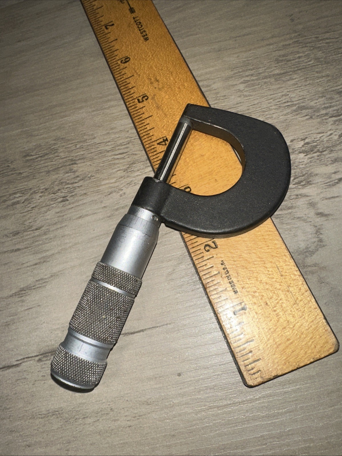 Vintage Brown & Sharpe 1” Micrometer