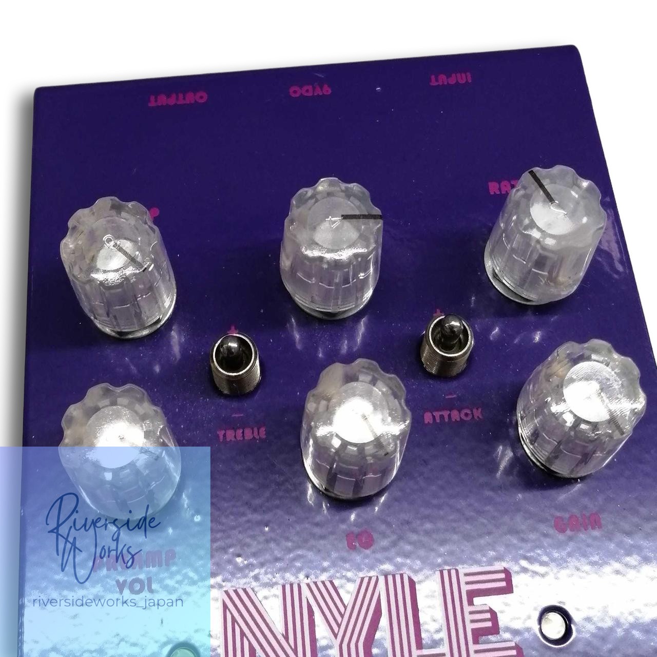 VERTEX Nyle Compressor + Preamp Effect Pedal for Guitar JP