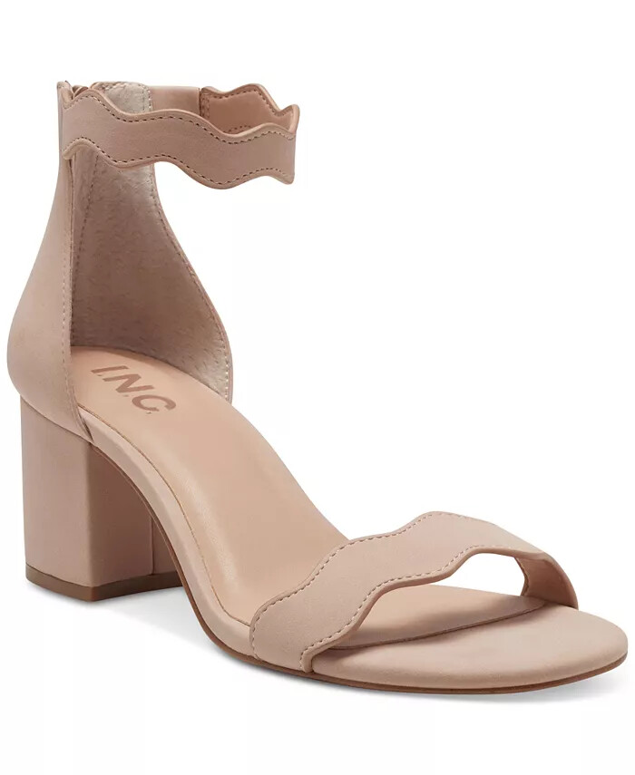 INTERNATIONAL CONCEPTS Women's Hadwin Scallop Two-Piece Sandals Size 10M NIB