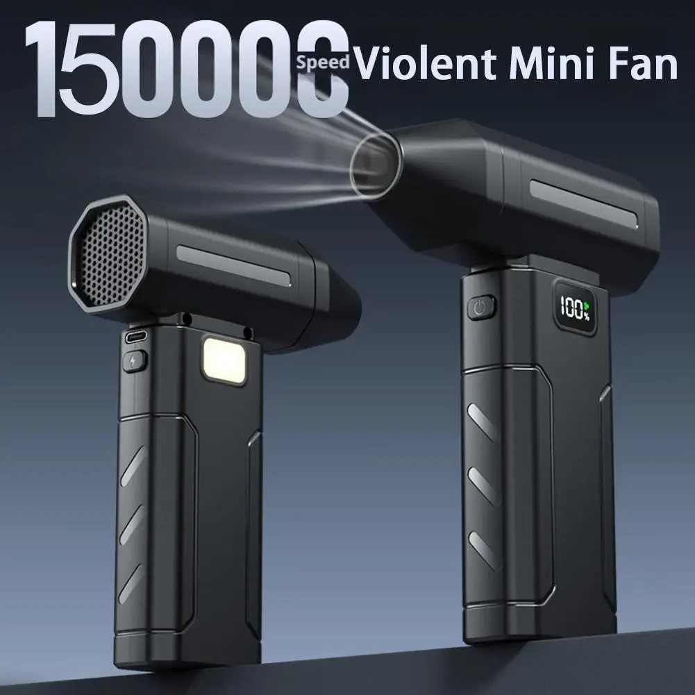 2026 Turbo Jet Fan Blower – 150000RPM Portable Air Duster Cleaner