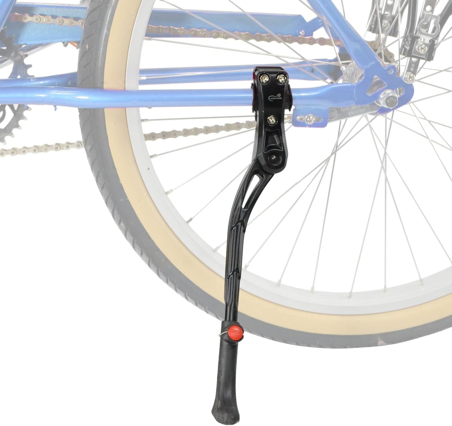 Center Mount Bike Kickstand - Fits 24-29 Inch Bicycles - Adult Mountain, Crui...