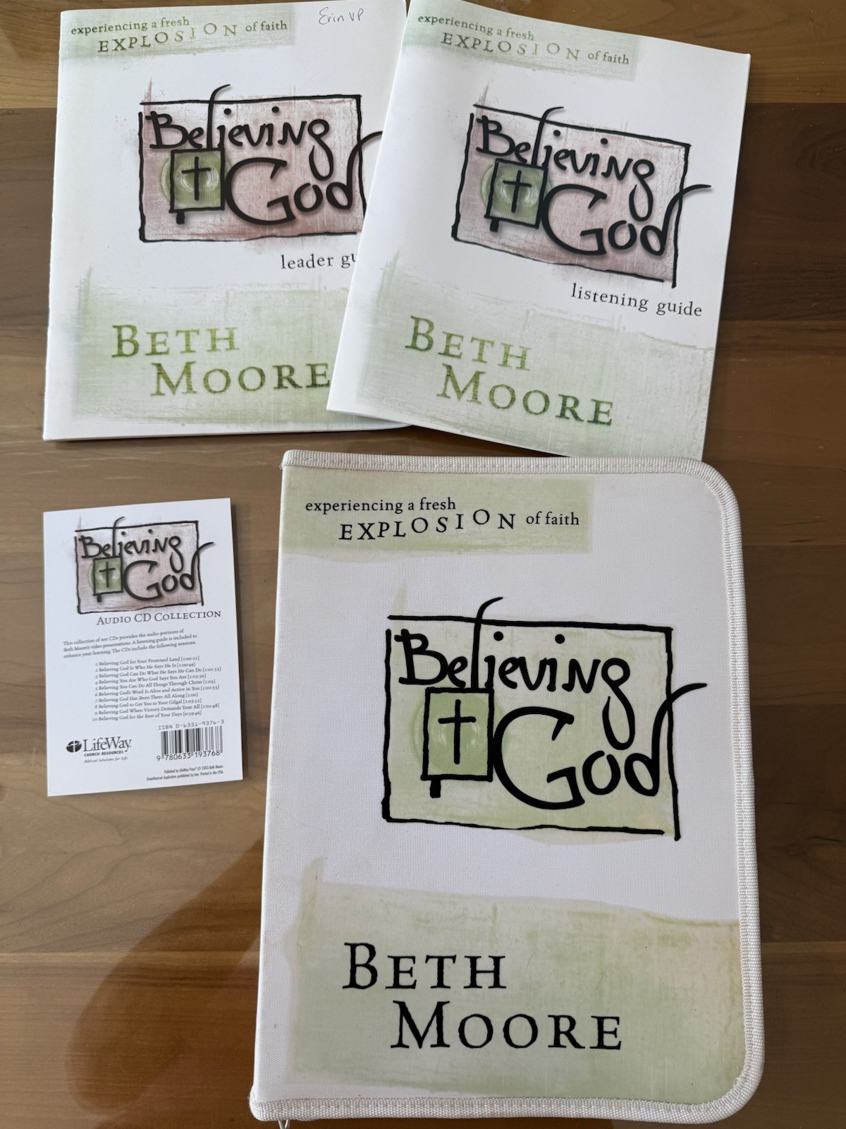 Beth Moore Believing God Audio CDs & guides, experiencing fresh explosion faith