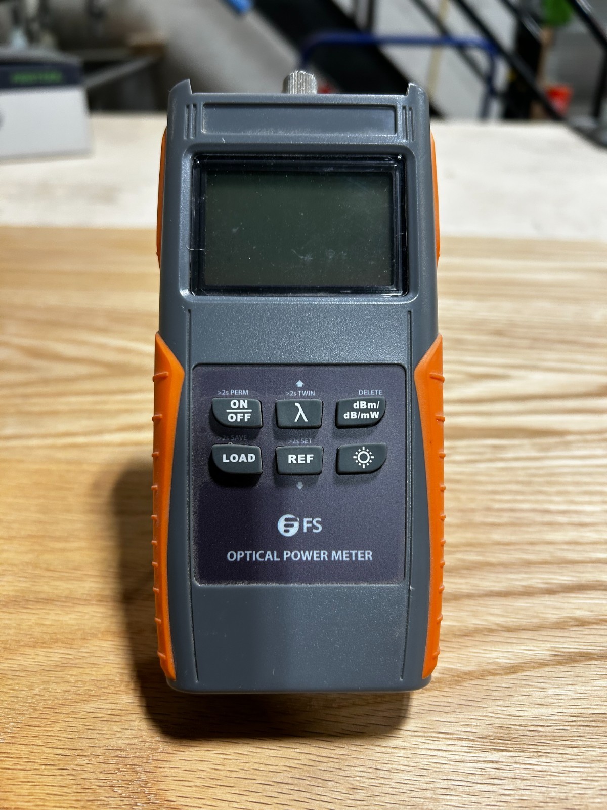 OPM-203 Handheld Optical Power Meter (-70~+10dBm) with 2.5mm FC/SC/ST Connector