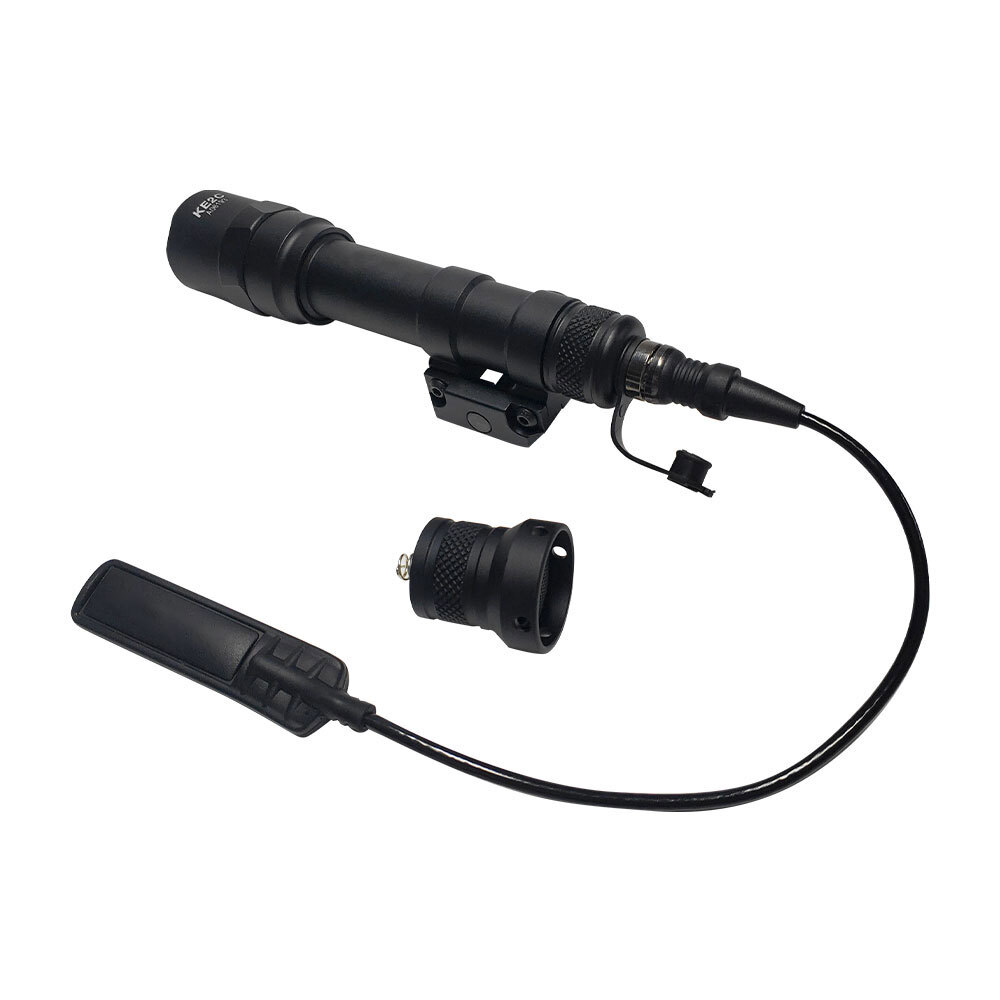 Scout Light M600B Flashlight with Remote Pressure Switch Controller for Rifle