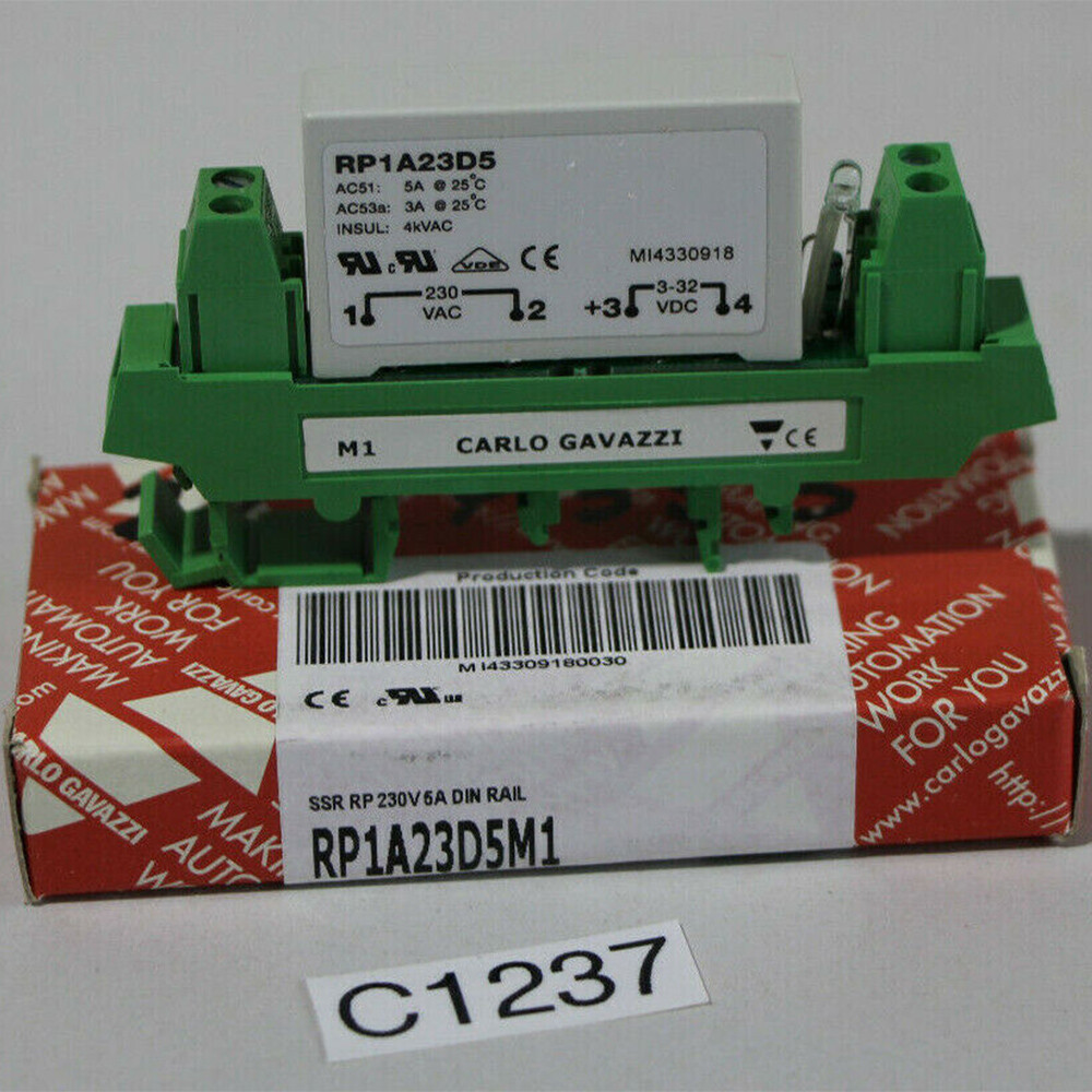 For Carlo Gavazzi RP1A23D5M1 3-32V Solid State Relay