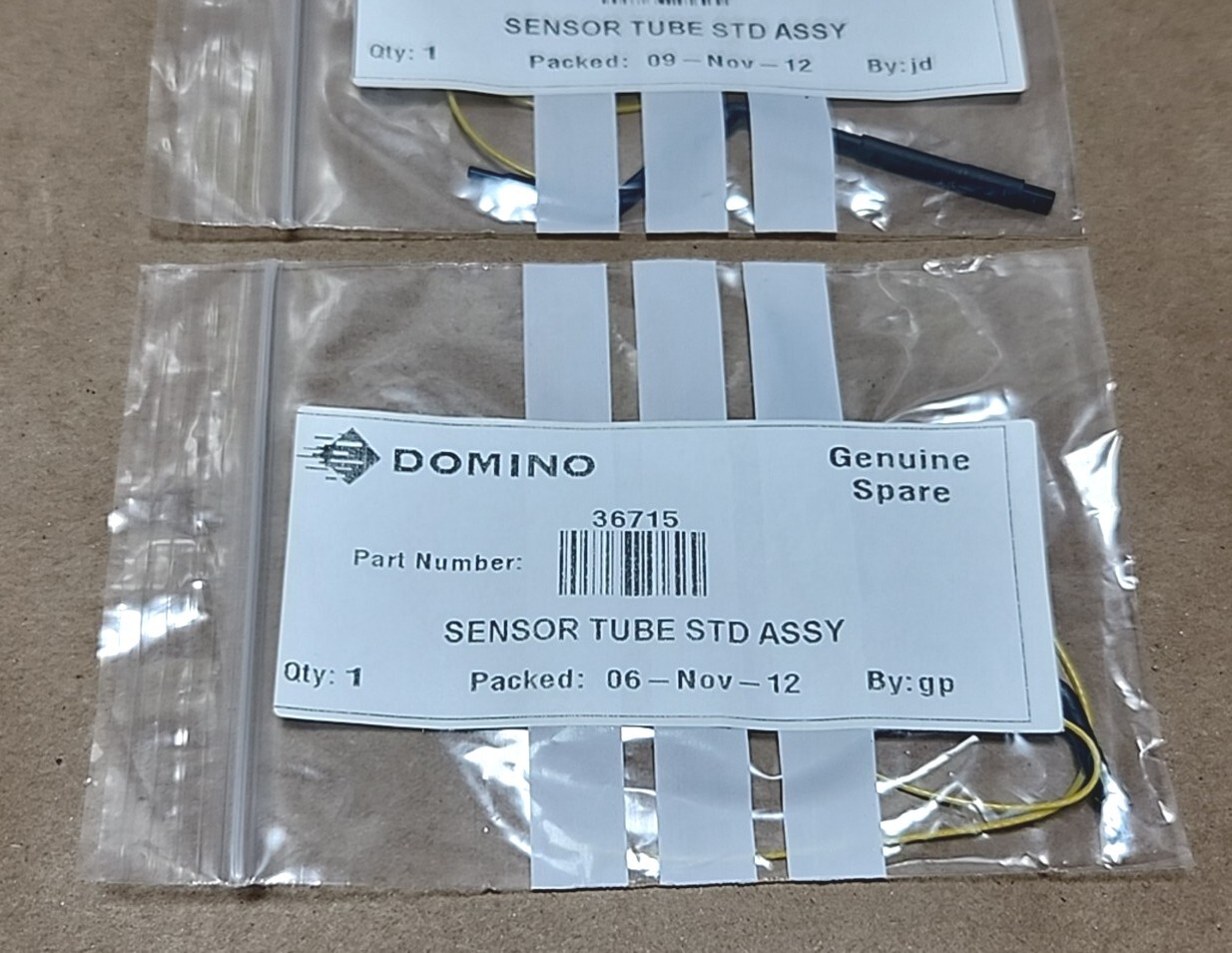 *BRAND NEW* [3] GENUINE Domino 36715 Sensor Tube Standard Assembly + Warranty!