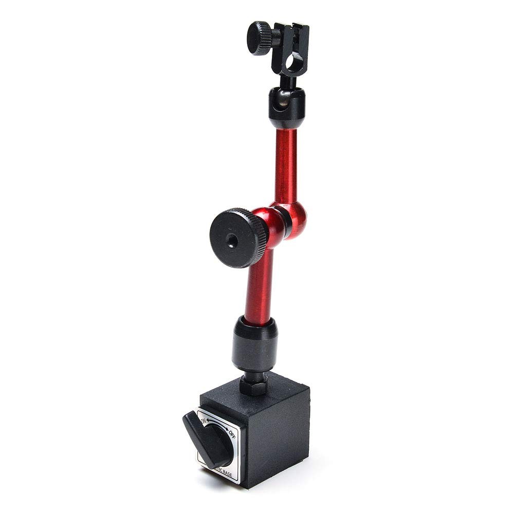 ® 3Joint Red Adjustable Magnetic Base Holder for Digital Dial Indicator