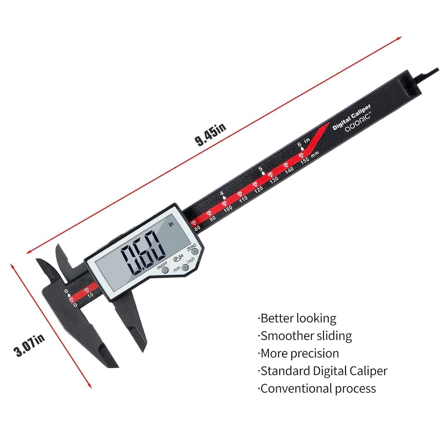 Precision Digital Caliper 0-6