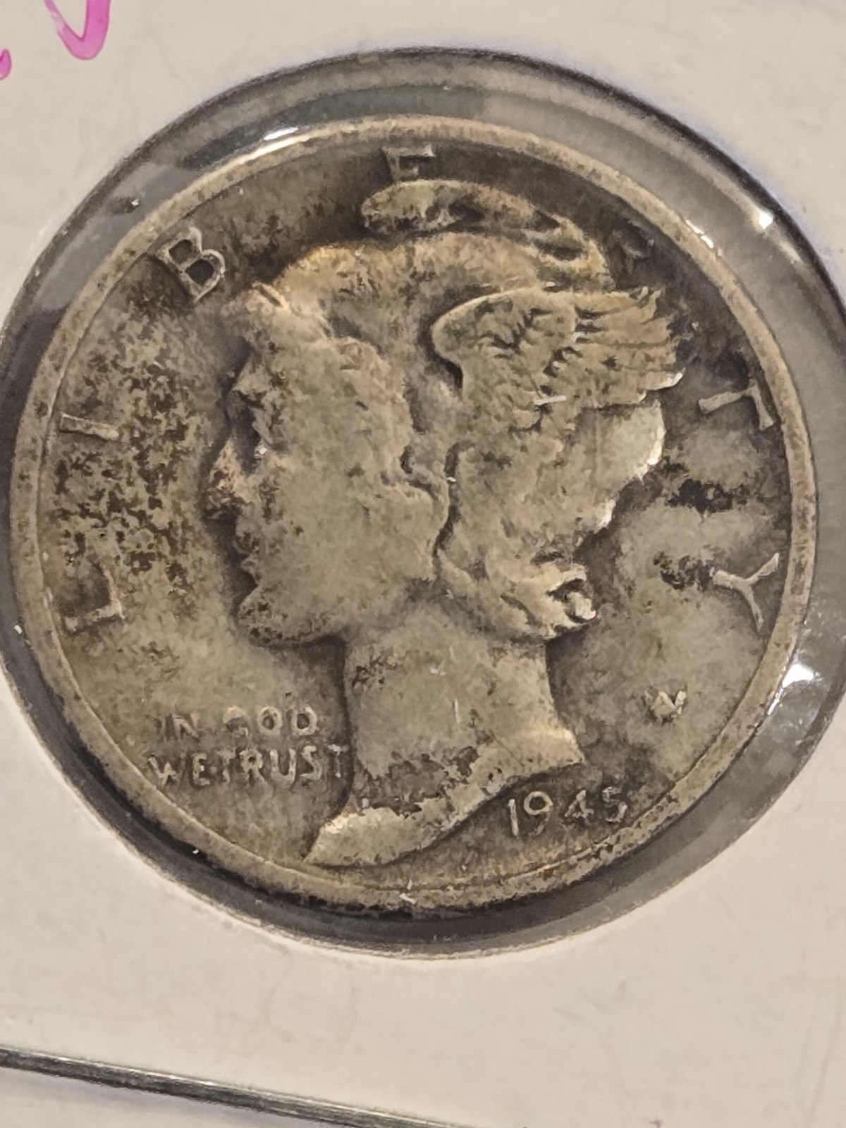 1945 Mercury Dime