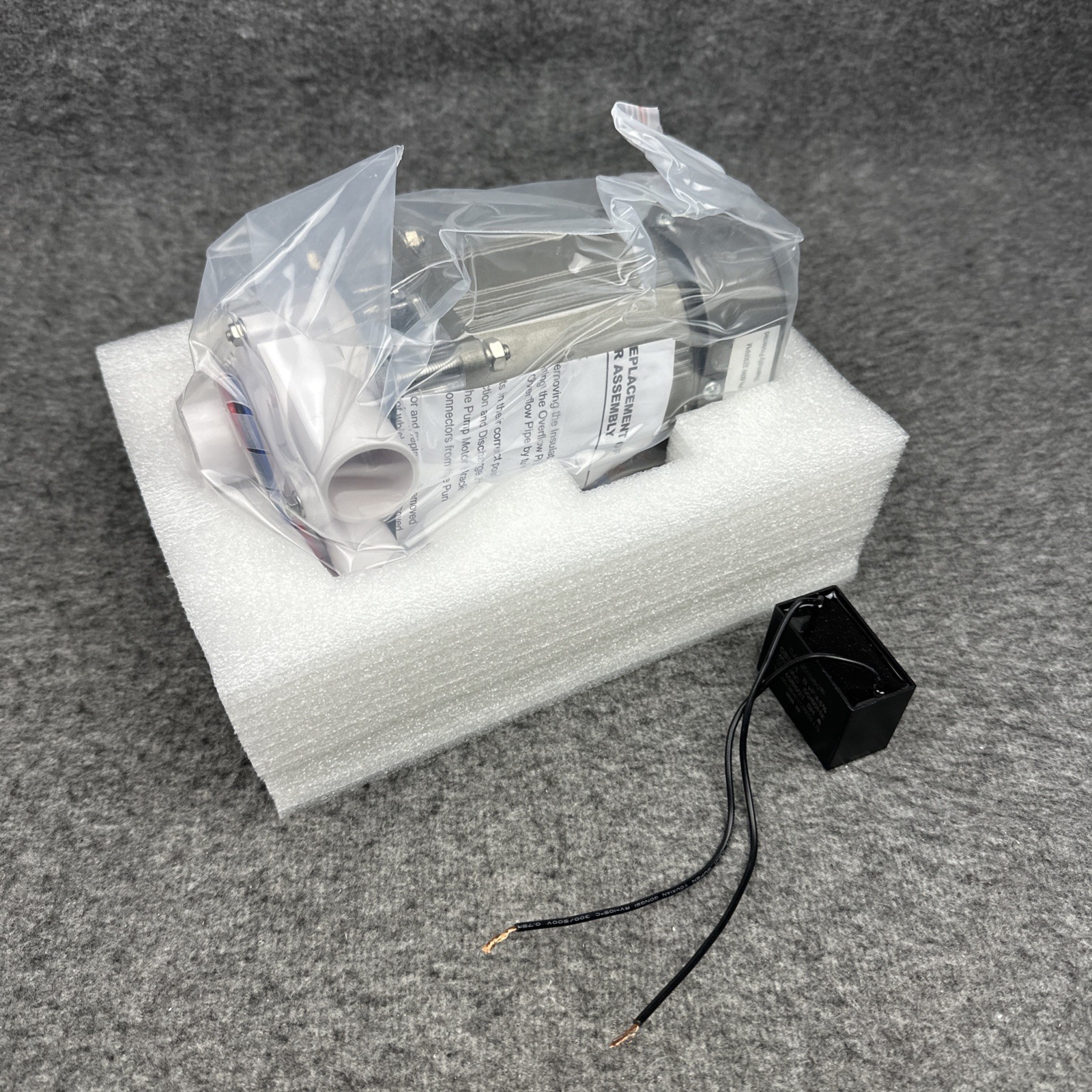 S-0730 Ice Machine Water Pump Motor Assembly w/ Plate Cable Plug M91X60S201S