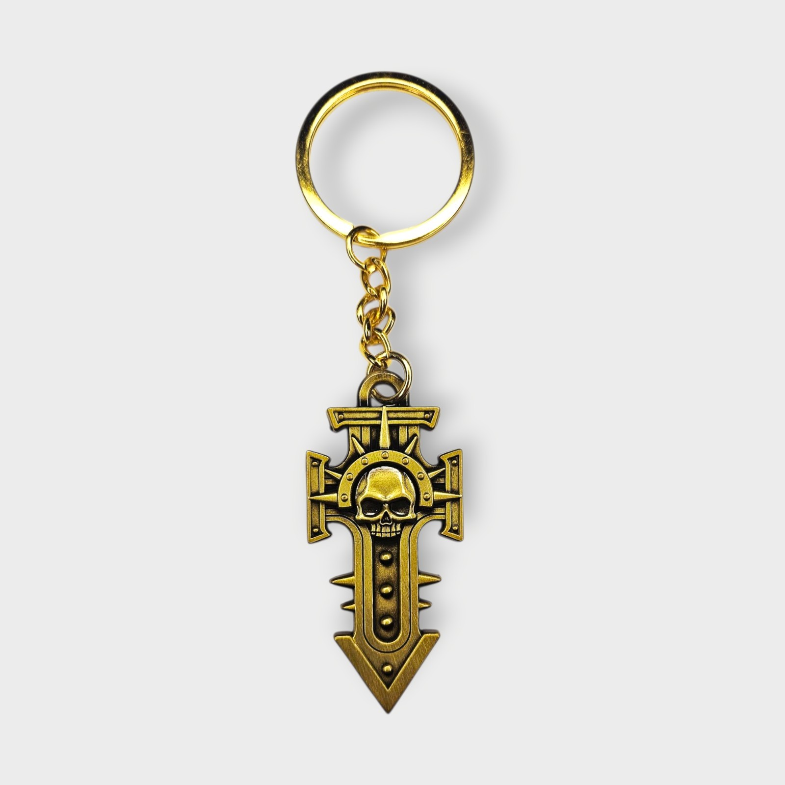 Indomitus Crusade Keychain | Pendant Warhammer 40K Scifi  Military Grimdark