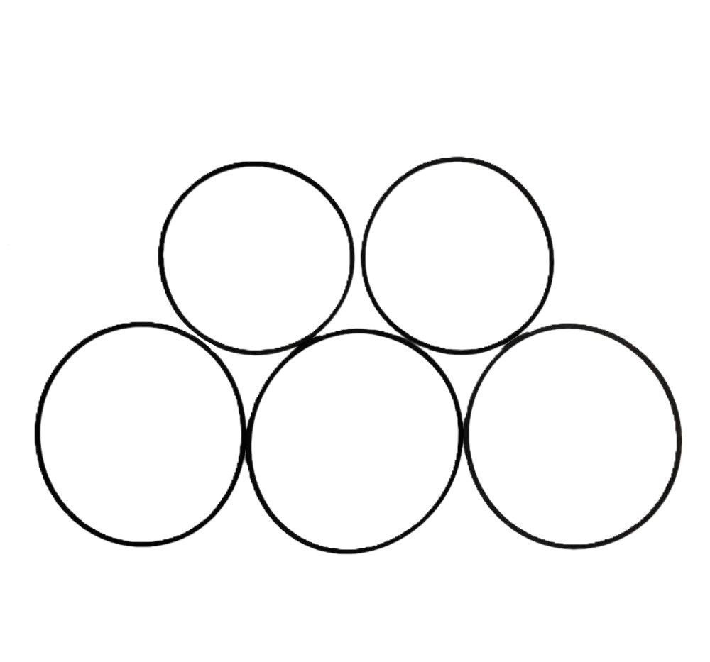 Sony TC-WE471 Replacement Belt Kit (Set of 5) | High-Quality (8)