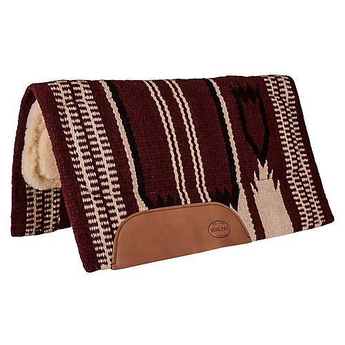 Mustang Spine Relief Show Pad Fleece Bottom