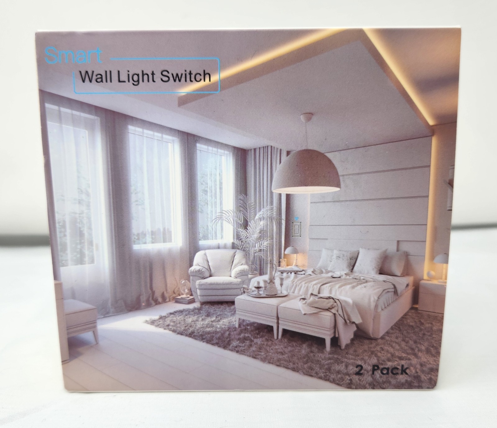 Maxcio Smart Wi-Fi Light Switch 2-Pack (Model KS-602S) – New in Box