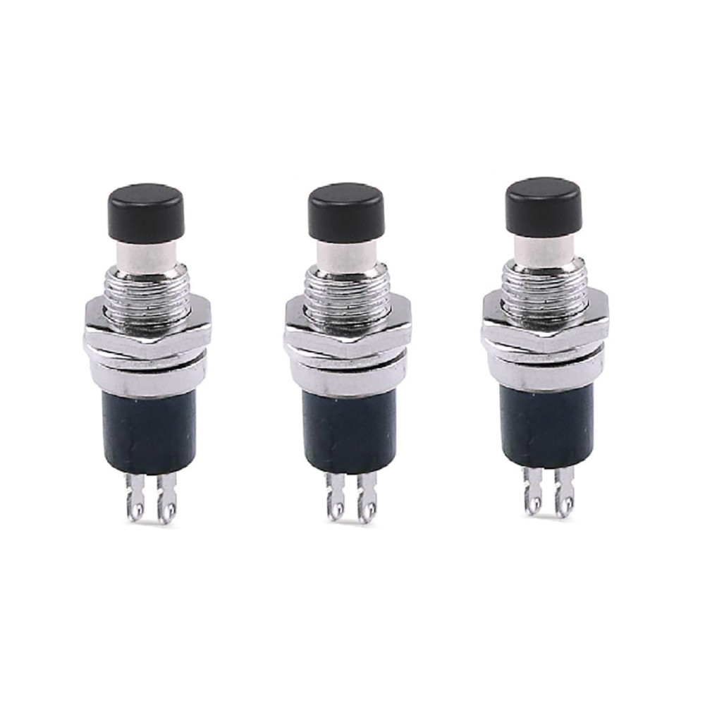 Push Button Switch Tools 7mm Momentary Normally Closed Contacts Model ON-(OFF)