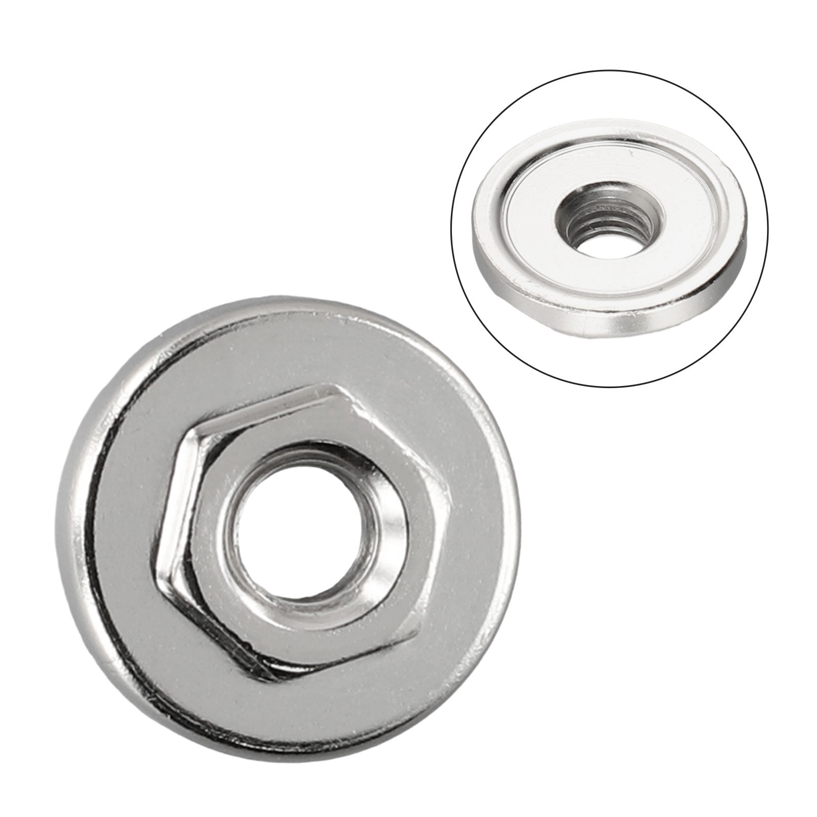 Hex Nut Set Tools Replacement For Angle Grinder Chuck Locking Plate Quick Clamp