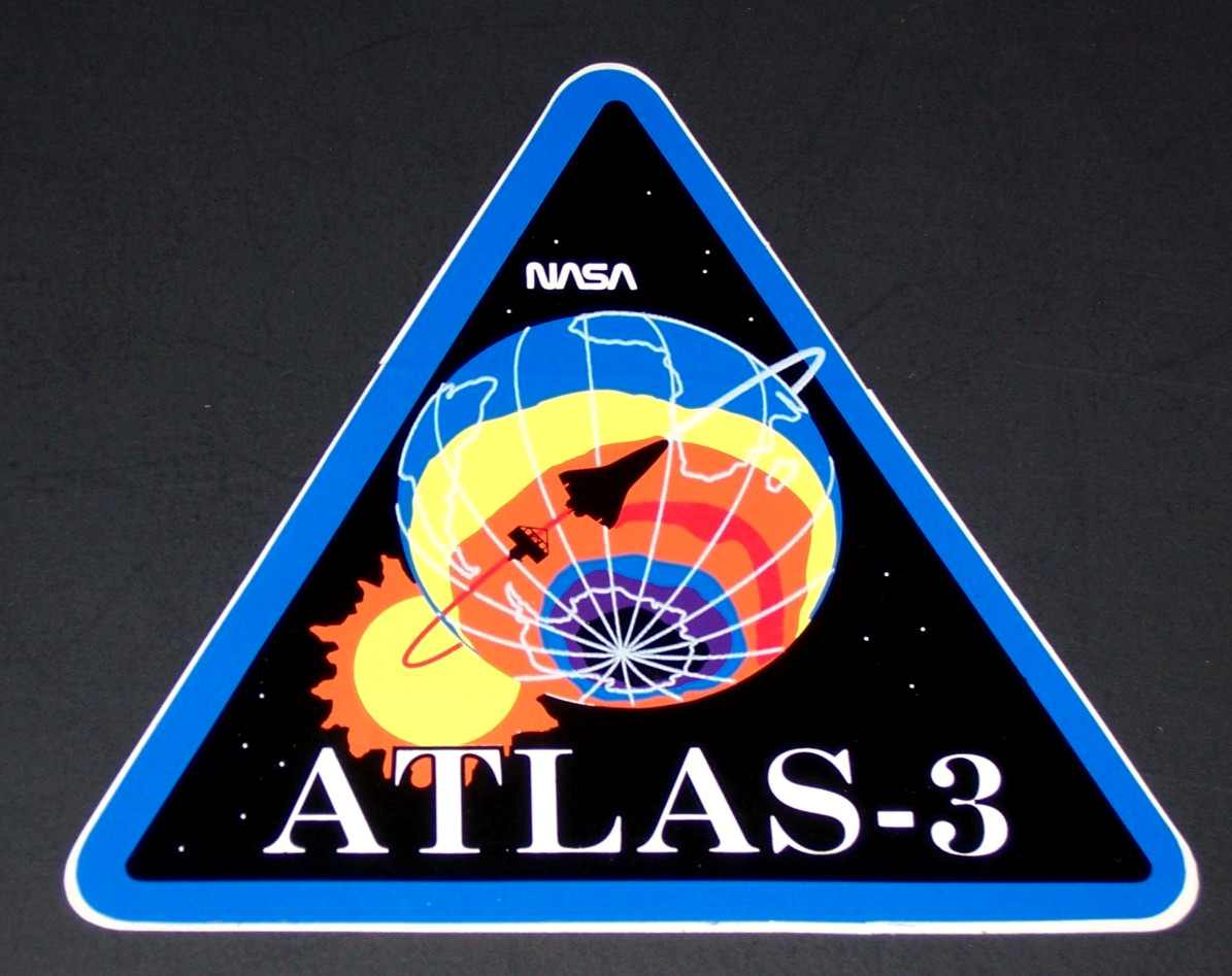 NASA - Atlas 3  Mission - Sticker - 4"