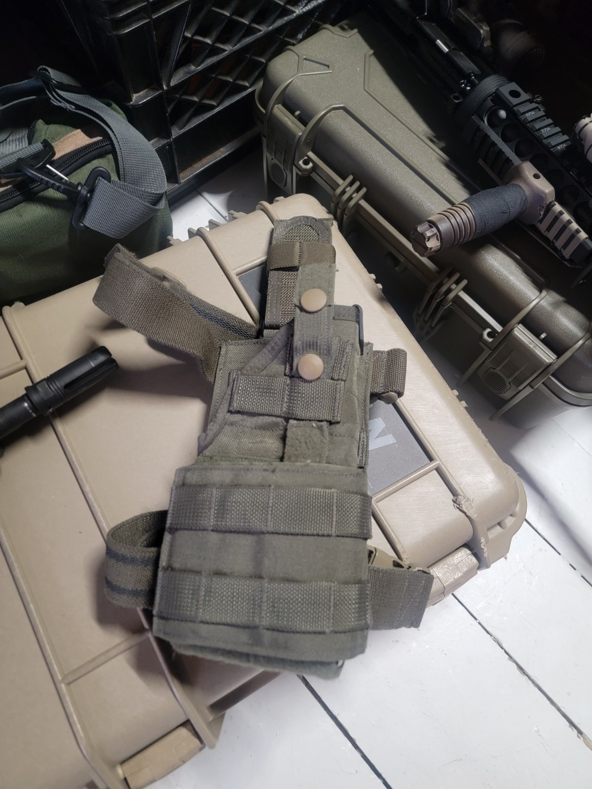 EAGLE INDUSTRIES UNIVERSAL HOLSTER RANGER GREEN  UH-92F-MS-RG RLCS