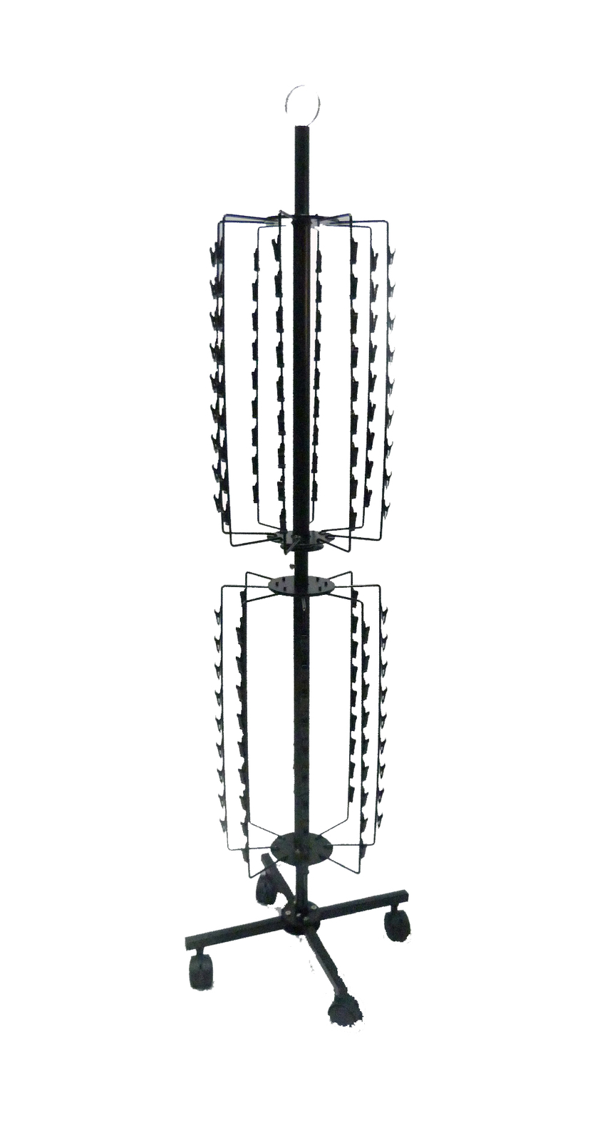 Clip Strip Rack Potato Chips Floor Stand Bag Retail Display Snack Merchandiser