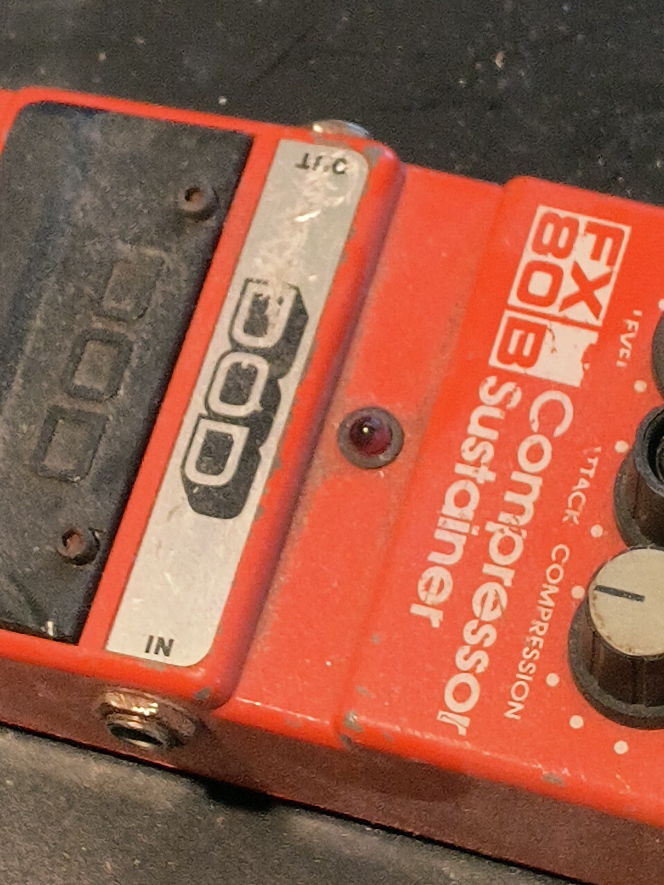 Vintage DOD FX80B Compressor Guitar Effect Pedal USA HTF