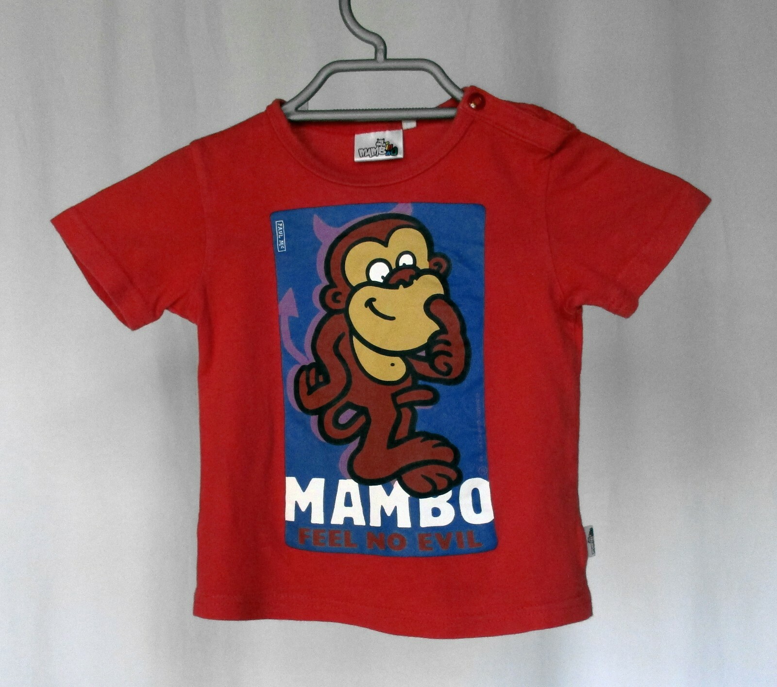 MAMBO CHILDRENS SIZE 1 T-SHIRT PAUL McNEIL