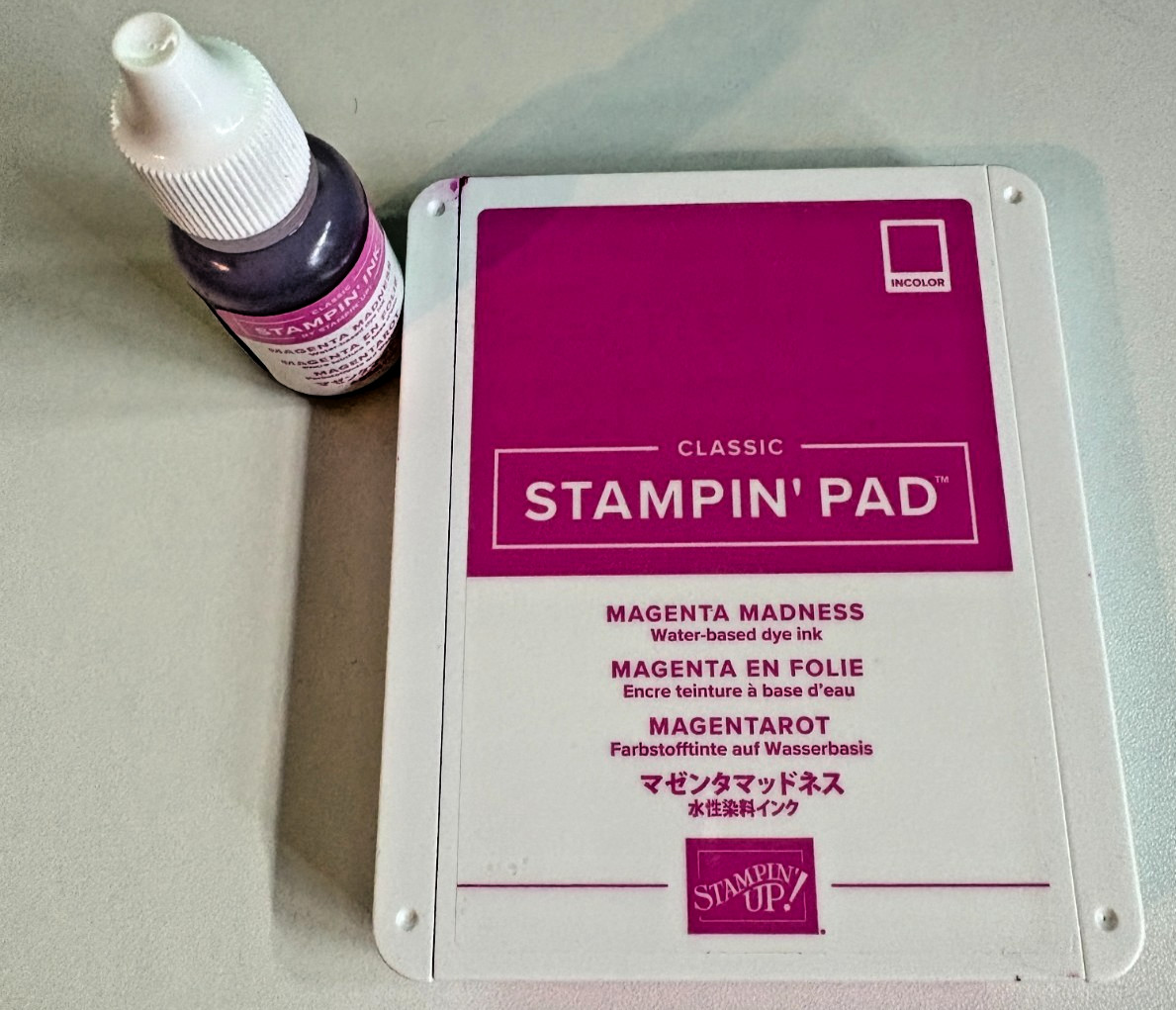 Stampin Up Classic Ink Refill & Pad ~ Magenta Madness