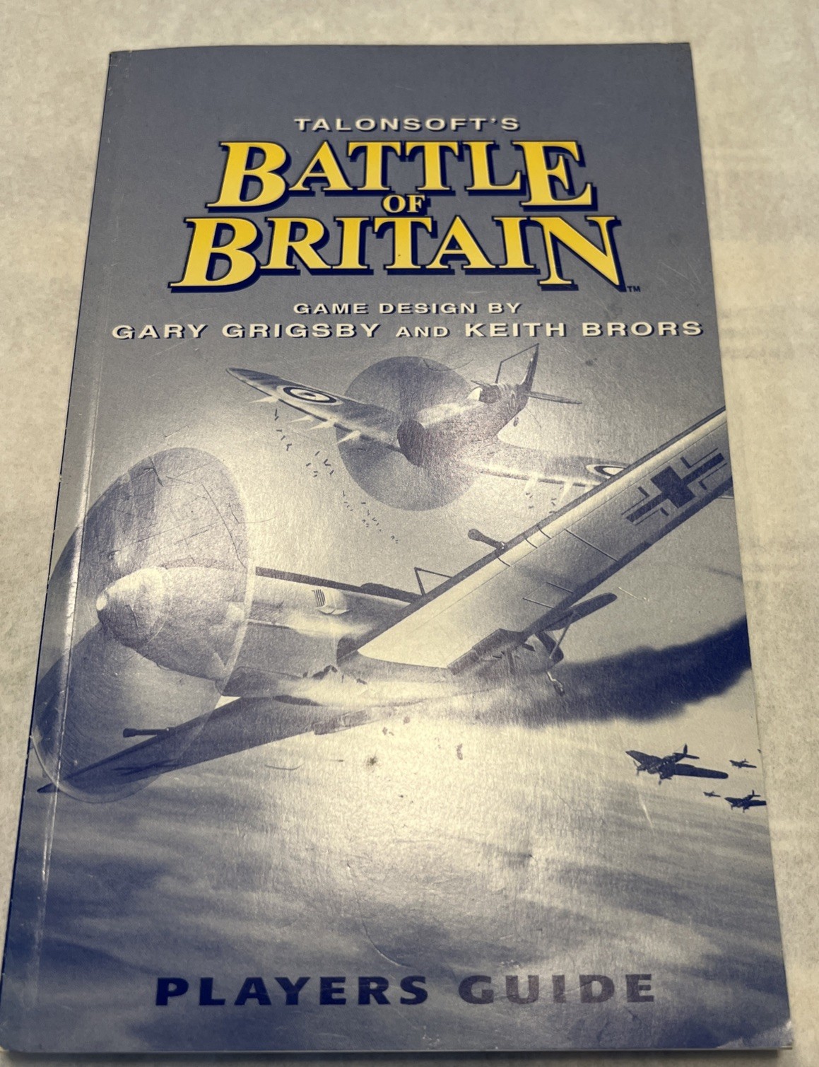 Talonsoft's Battle of Britain Players Guide Gary Grigsby / Keith Brors Vintage