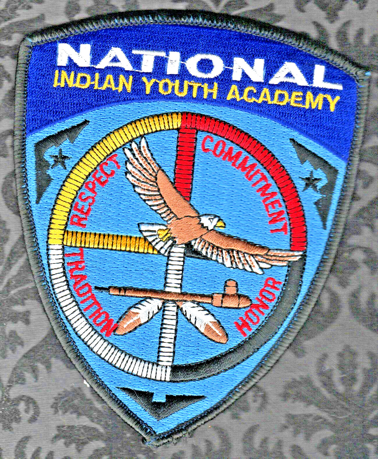 National Indian Youth Academy Patch Police