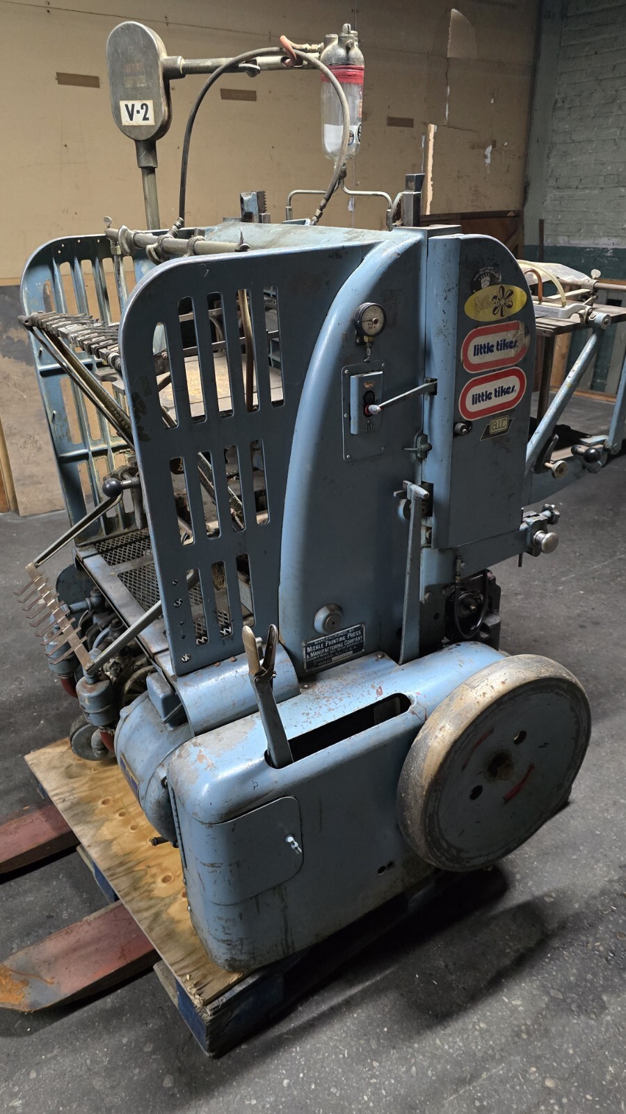 Miehle Model V-50 Vertical Automatic Job Cylinder Press - FREE FREIGHT