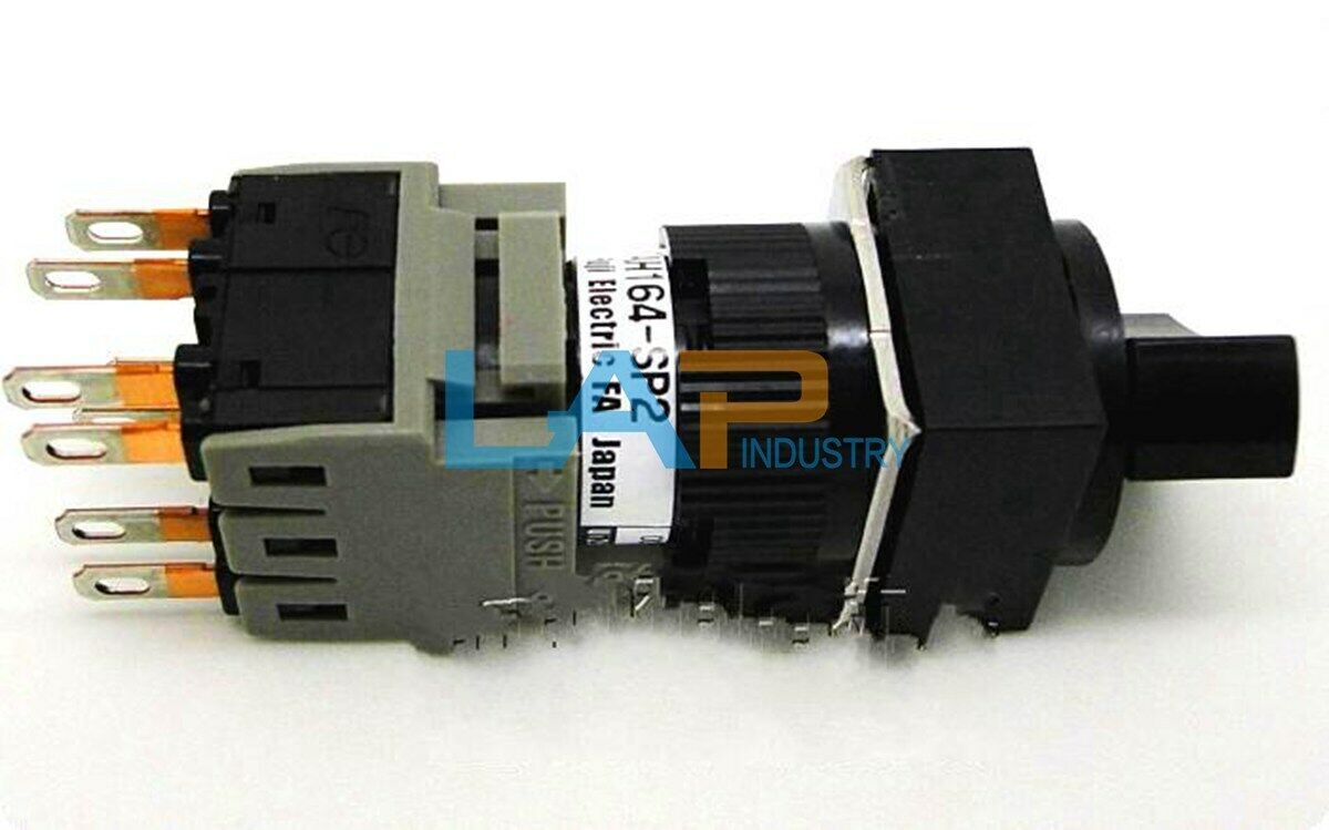 1 Pc. NEW FOR AH164-SP2B22 select button switch 2bit 2 open 2 closed