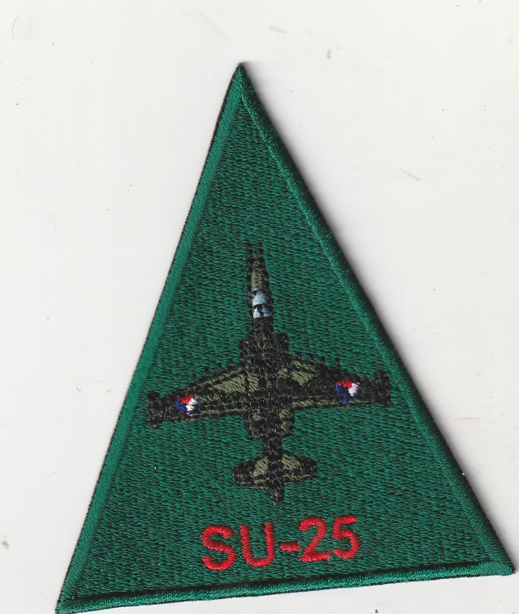 Czech  air force CzAF Sukoi SU -25 patch