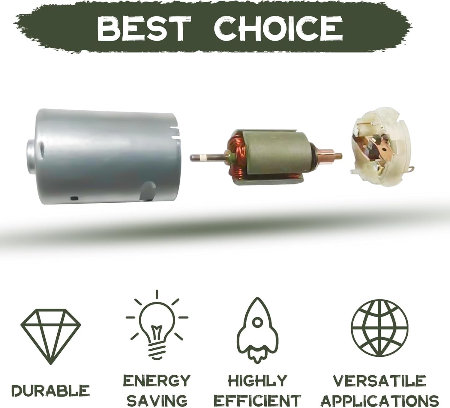 Universal 6V Hunting Spinner Feeder Box Motor