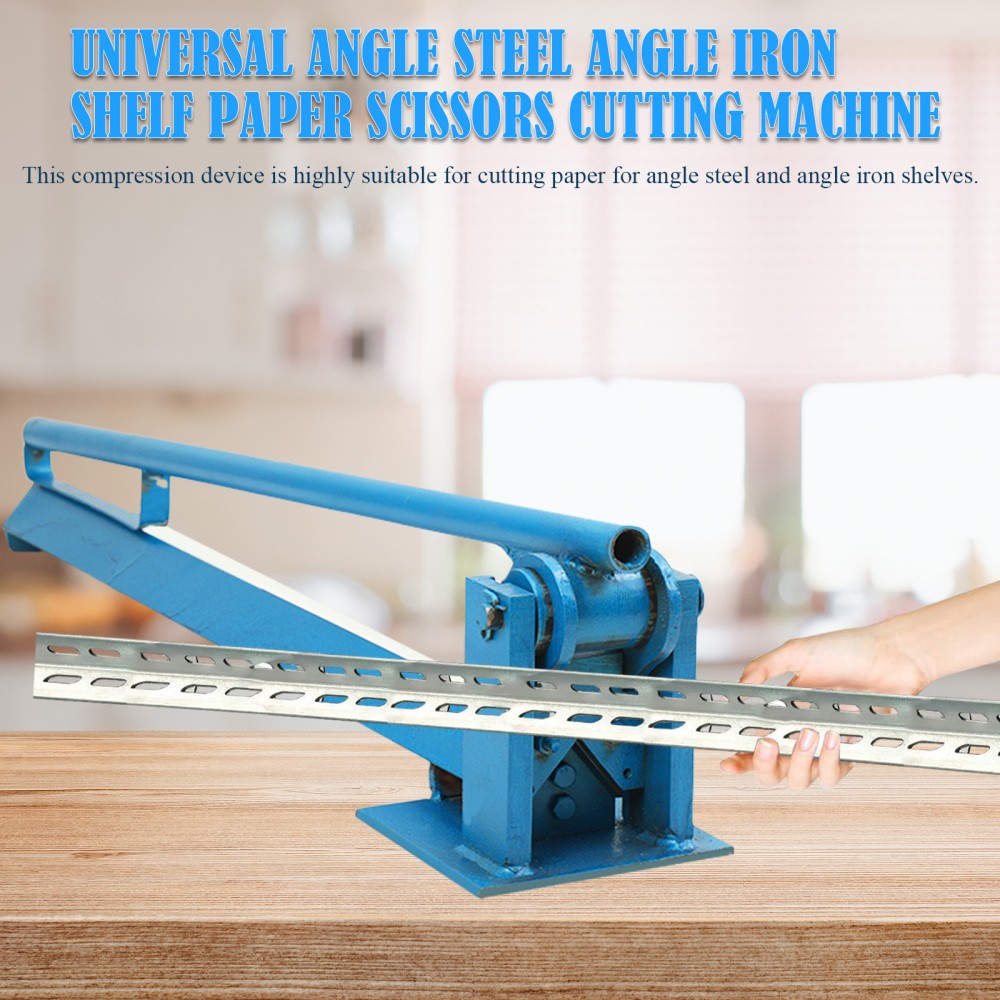 Angle Iron Cutter Angle Steel Shelf Right Angle Profile Scissors Cutting Machine