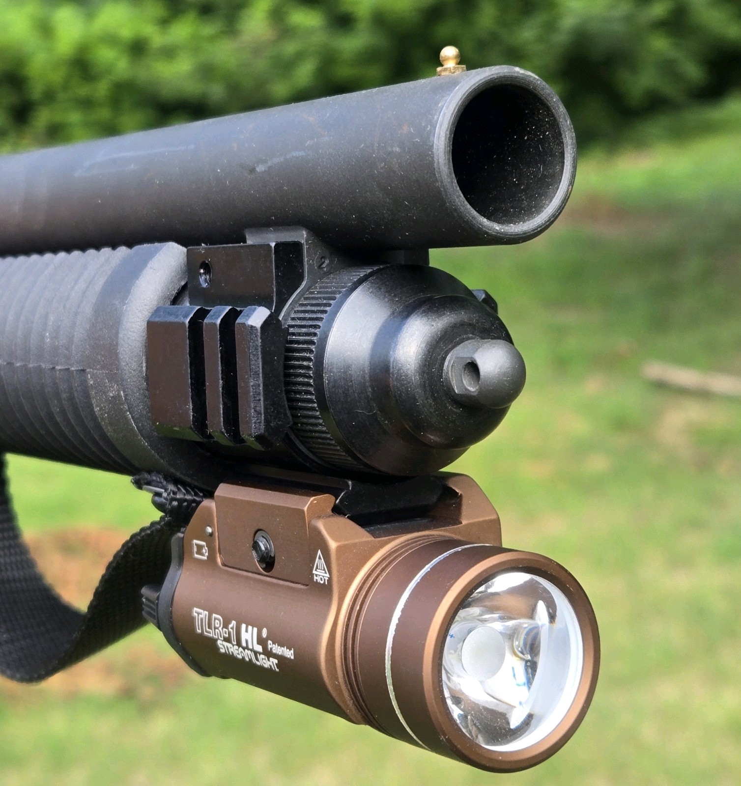 Tri Rail Mount For Mossberg 590 12ga.