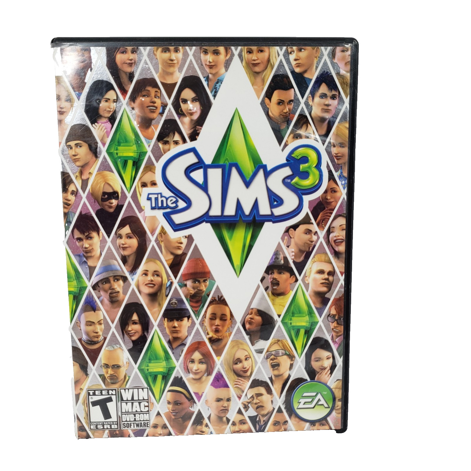 EA The Sims 3 With Manual REPLACEMENT CASE BOX ONLY