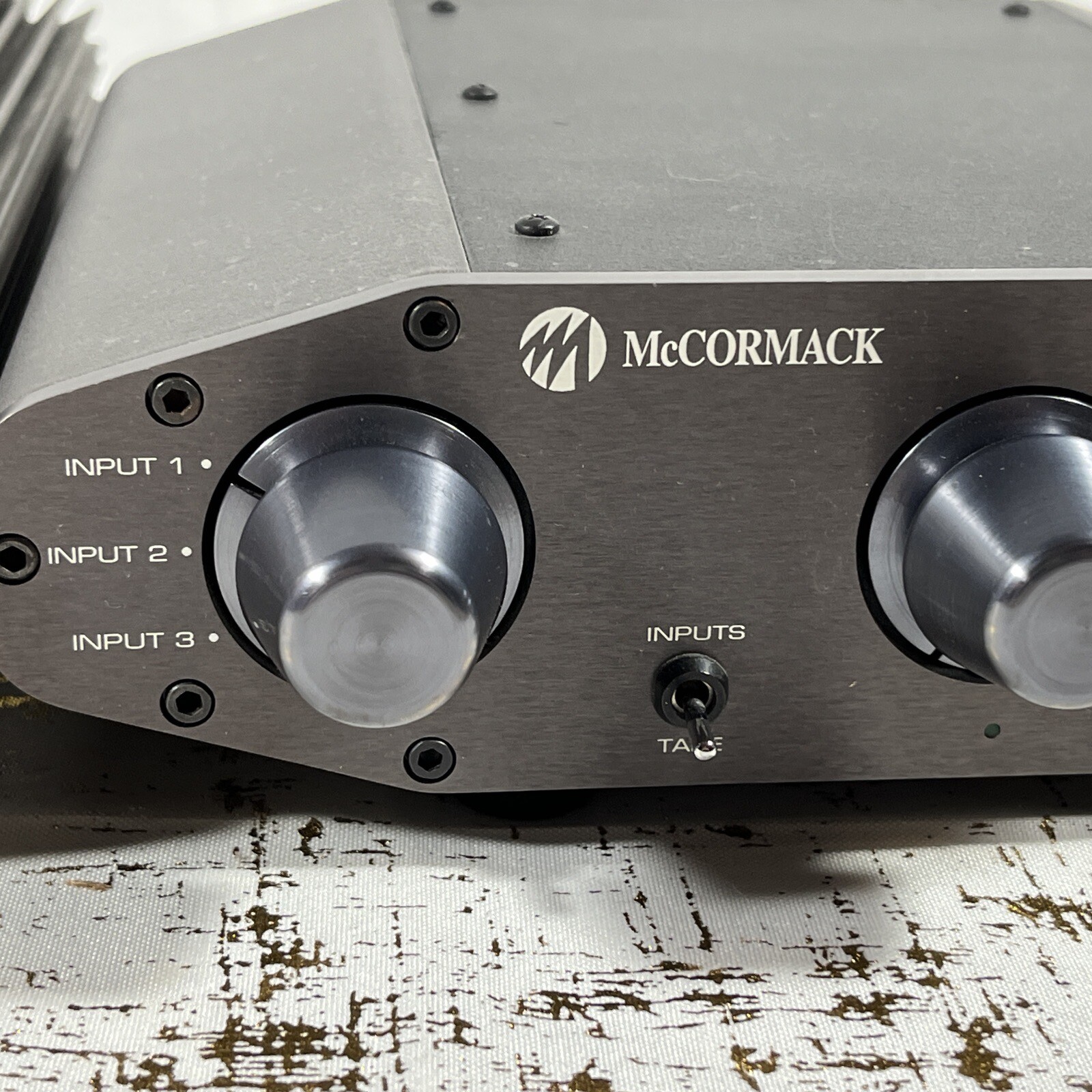 2 Pc Set McCormick Micro Line Drive Power Drive Amp Preamp Rare Audiophile VTG
