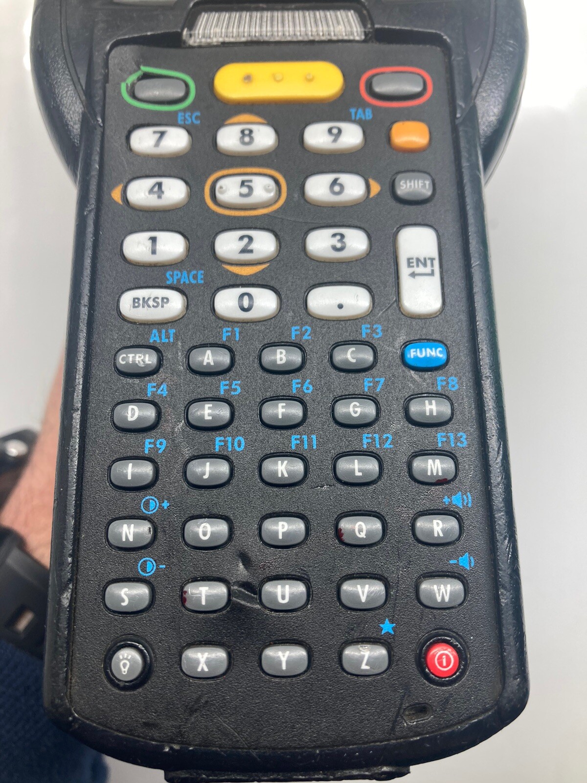 Parts Untested Motorola MC3090 Mobile Computer Barcode Scanner Gun Configuration