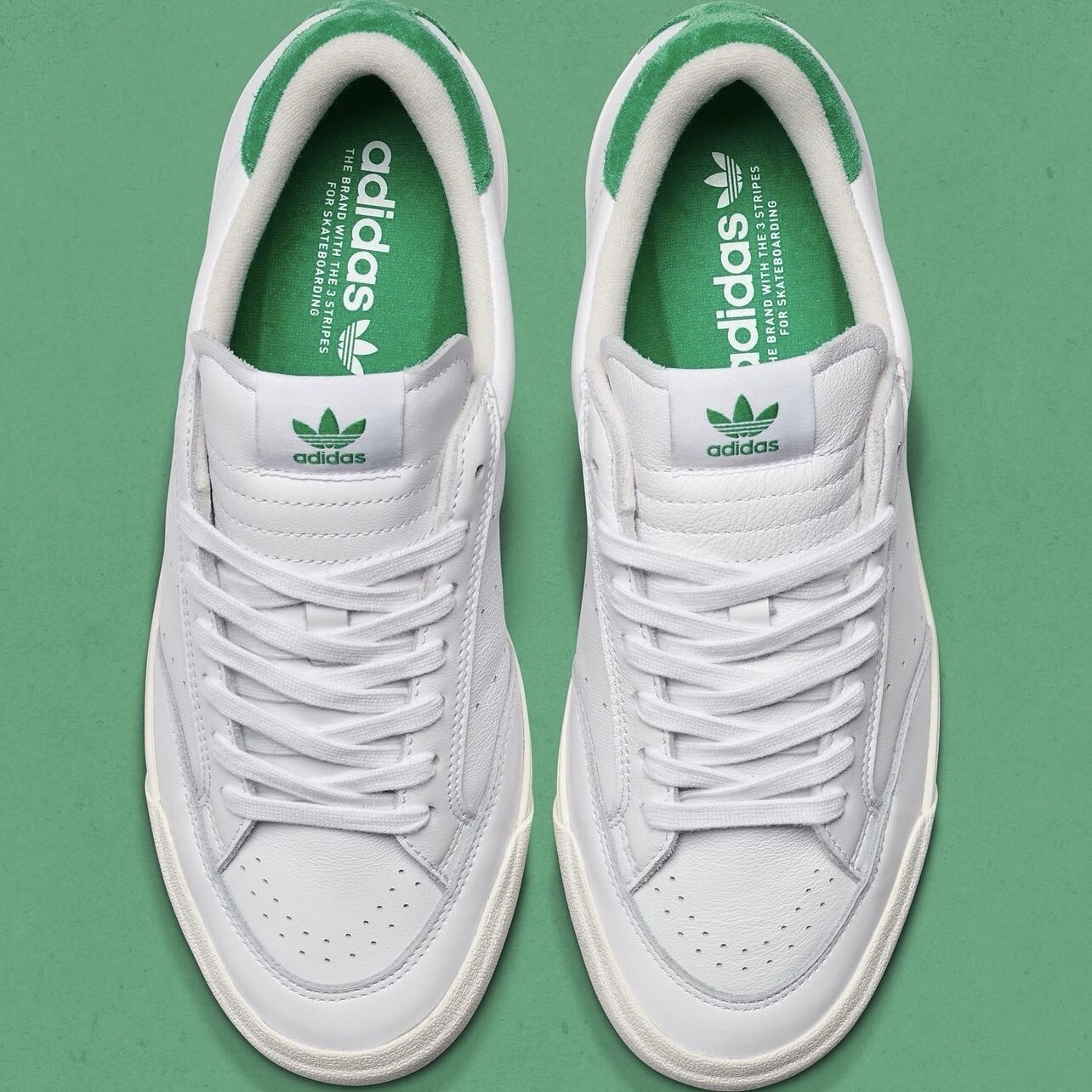 Adidas Nora Men’s Sneaker Skateboarding Shoe White Athletic Trainers #269