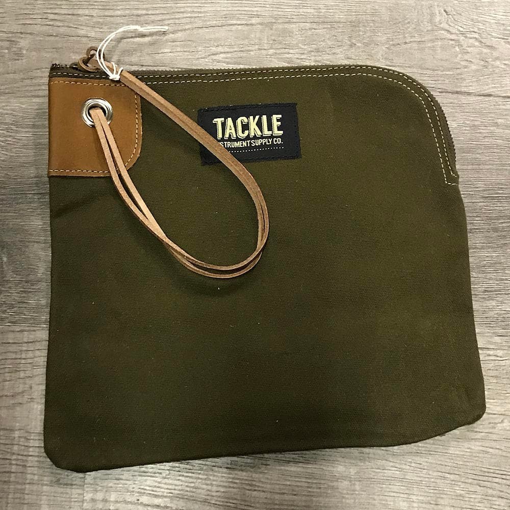 Tackle Zippered Accessory Bag Forest Green