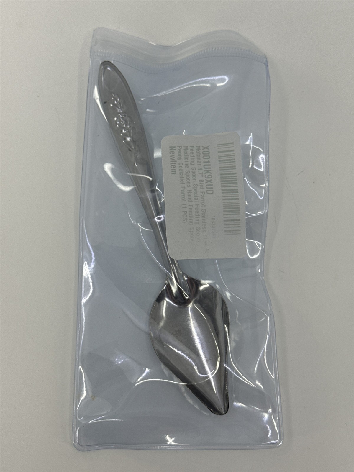Bird Parrot Stainless Steel Feeding Spoon Hand Feeding Bird Spoon