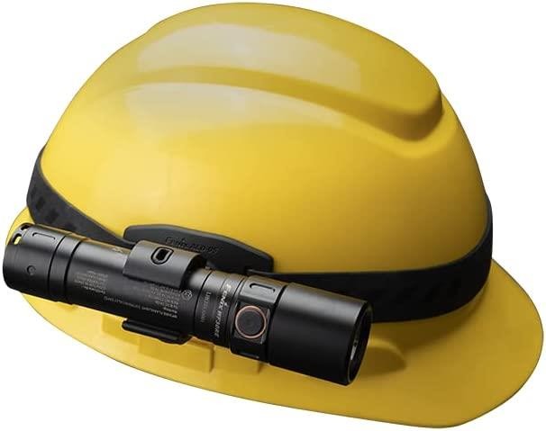 Fenix ALD-05 universal helmet flashlight holder with EdisonBright acc. case PD36