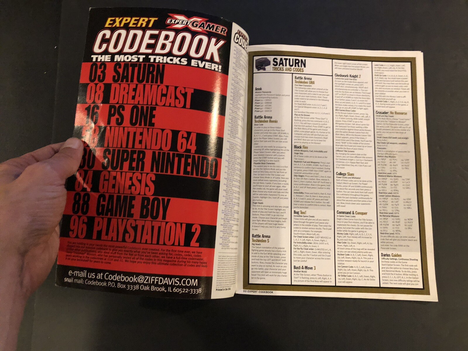 Expert Codebook Expert Gamer Codes Strategy Guide Book Spring Summer 2001