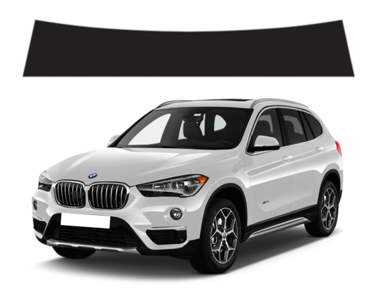 BMW X1 2015 - 2022 Sunstrip  - No Trimming - Pre cut Sun Strip
