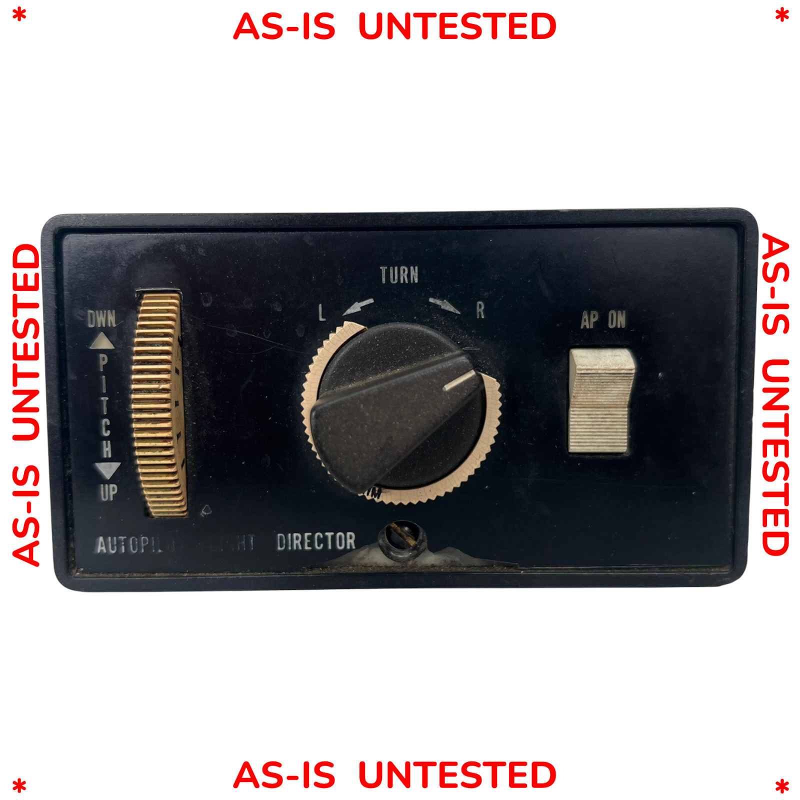 Aircraft Radio Control ARC C-531A Control Unit 41090-1128 Untested As Is