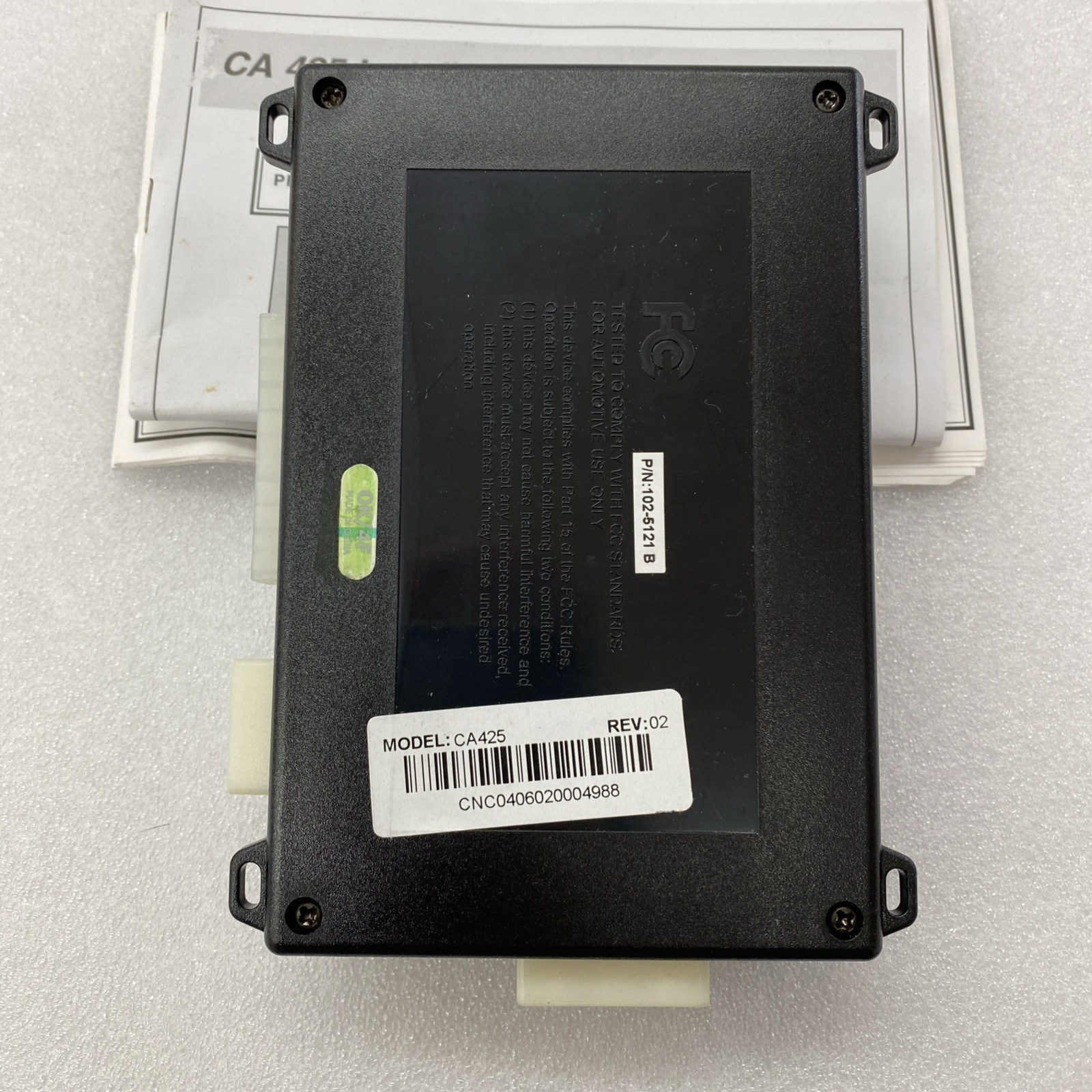 NEW Replacement Code Alarm CA-425 CA425 Module Brain ONLY