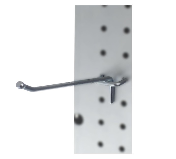 50 Pcs Pegboard Hooks 6 Inch Heavy Duty Peg Hooks Metal Shelving Hooks