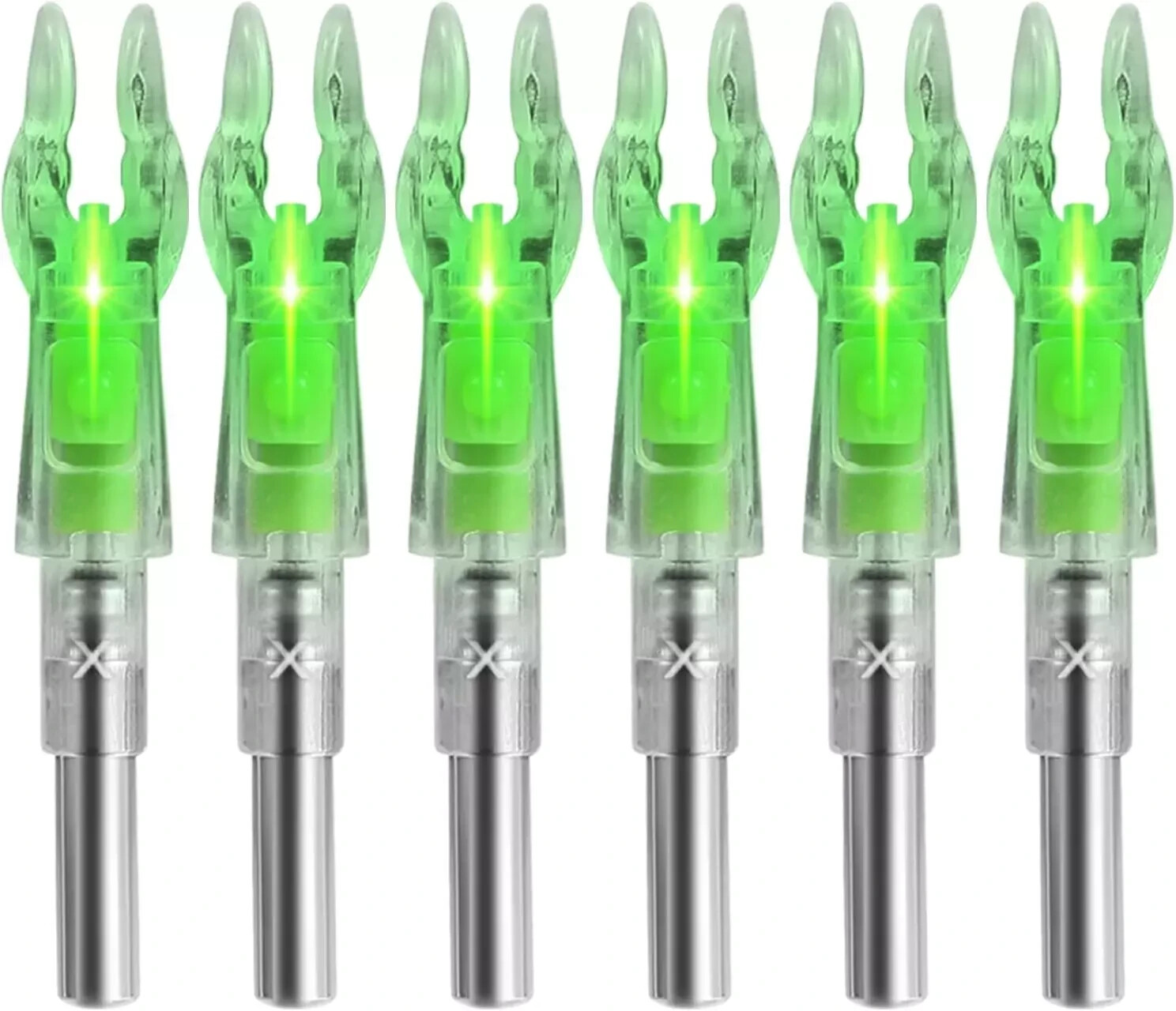 6PCS X Lighted Nocks for Arrows with 204 233 244 246 inside Diameter with H