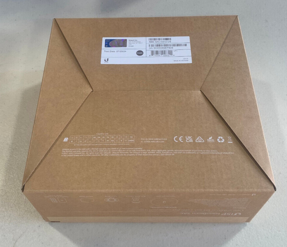 Ubiquiti NBE-5AC-GEN2 NanoBeam