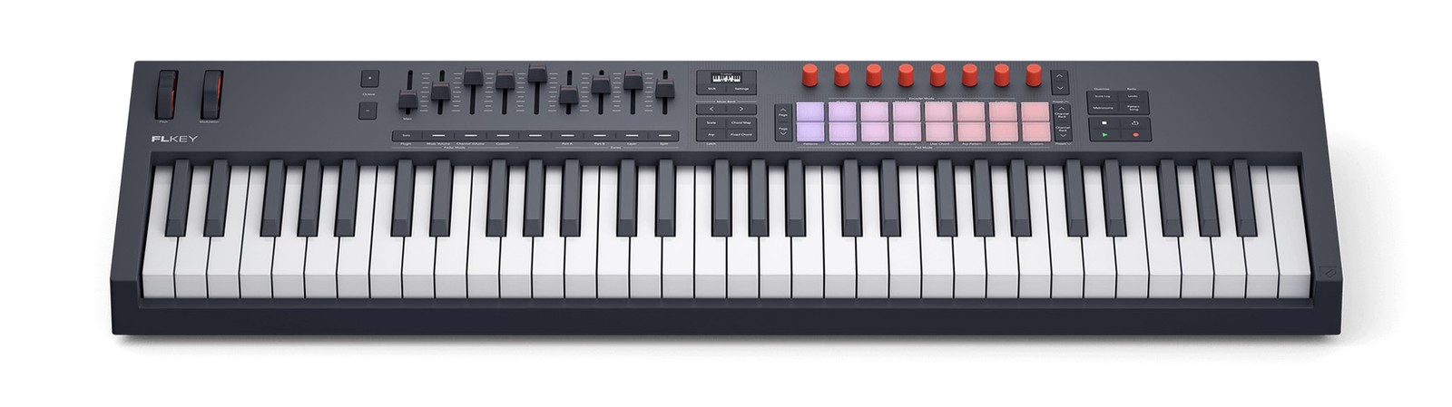 Novation FLkey 2 61 Key MIDI Keyboard Controller for FL Studio+On-Stage X-Stand