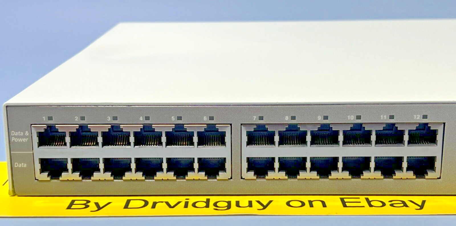 PowerDsine PD-8012ACM High-Power over Ethernet Network Switch; Securely Managed
